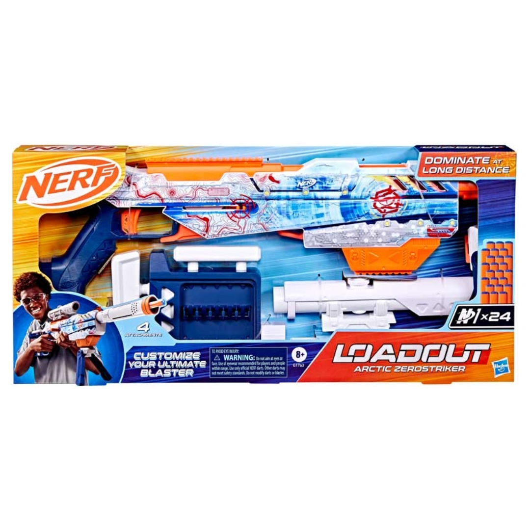Hasbro Nerf N Series Loadout Arctic Zerostriker 1