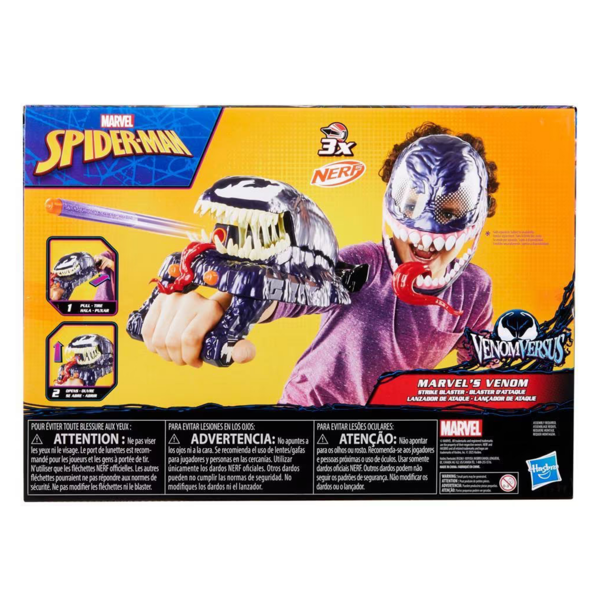 Hasbro Nerf Spiderman Venomversus - Strike Blaster 4