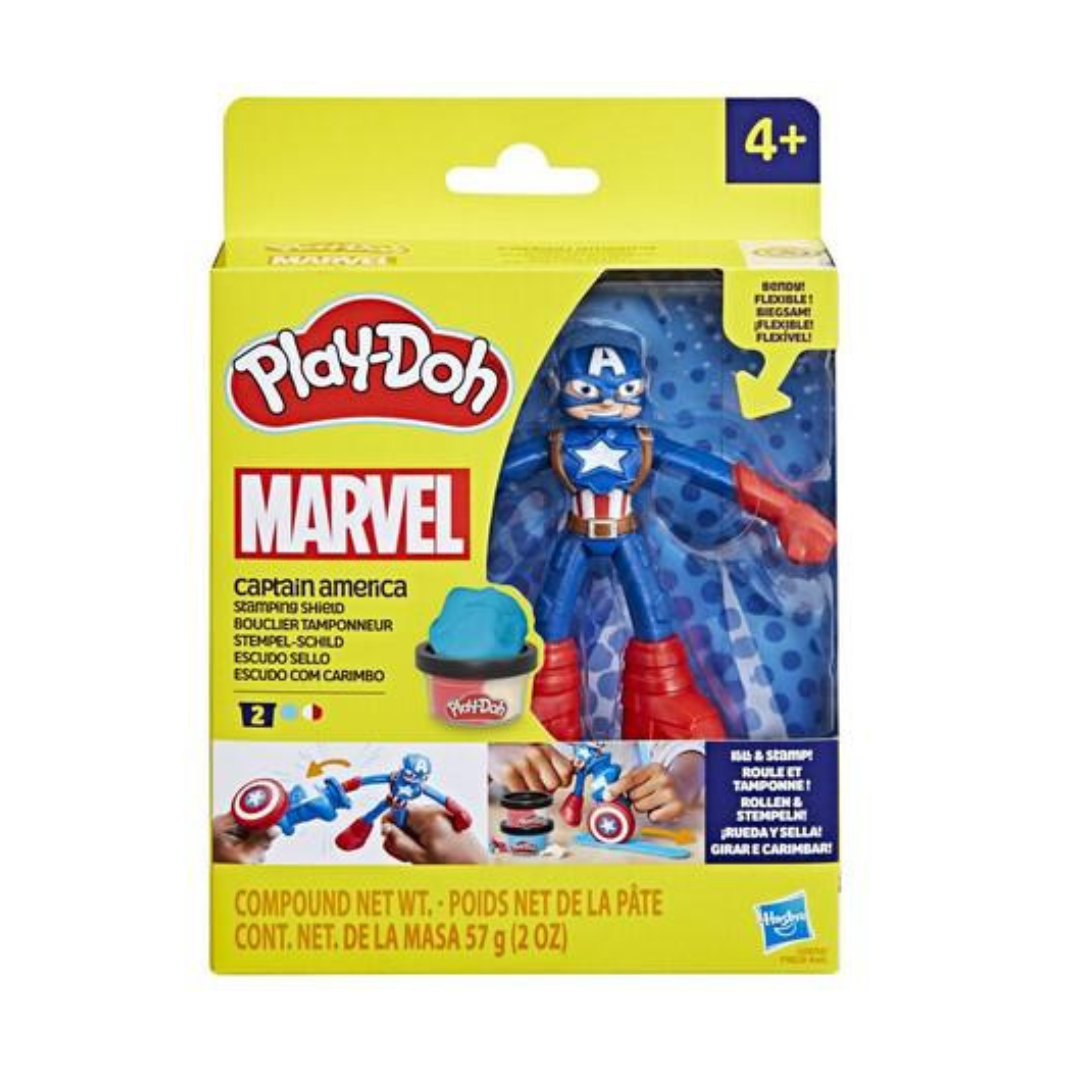 Hasbro Play-Doh Captan America Stamping Shield 1