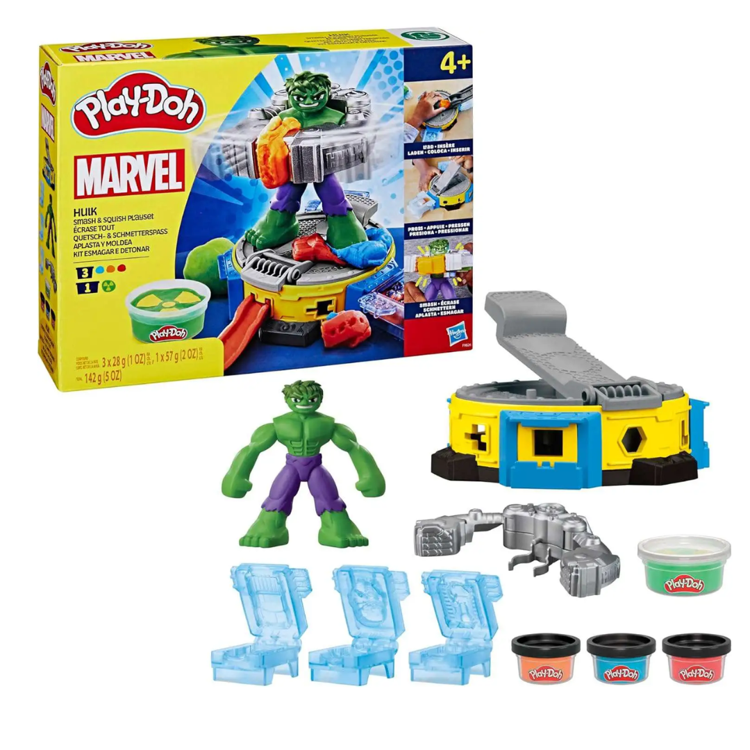Hasbro Play-Doh Hulk Smash And Squish 2