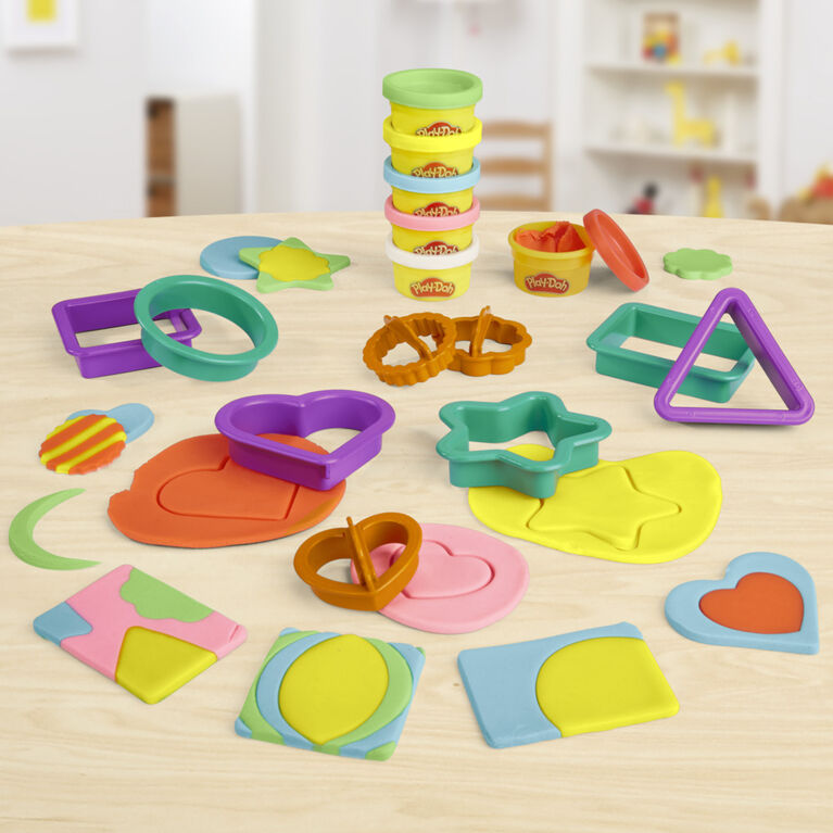 Hasbro Play-Doh Shapes Starter Set, Preschool Crafts 3