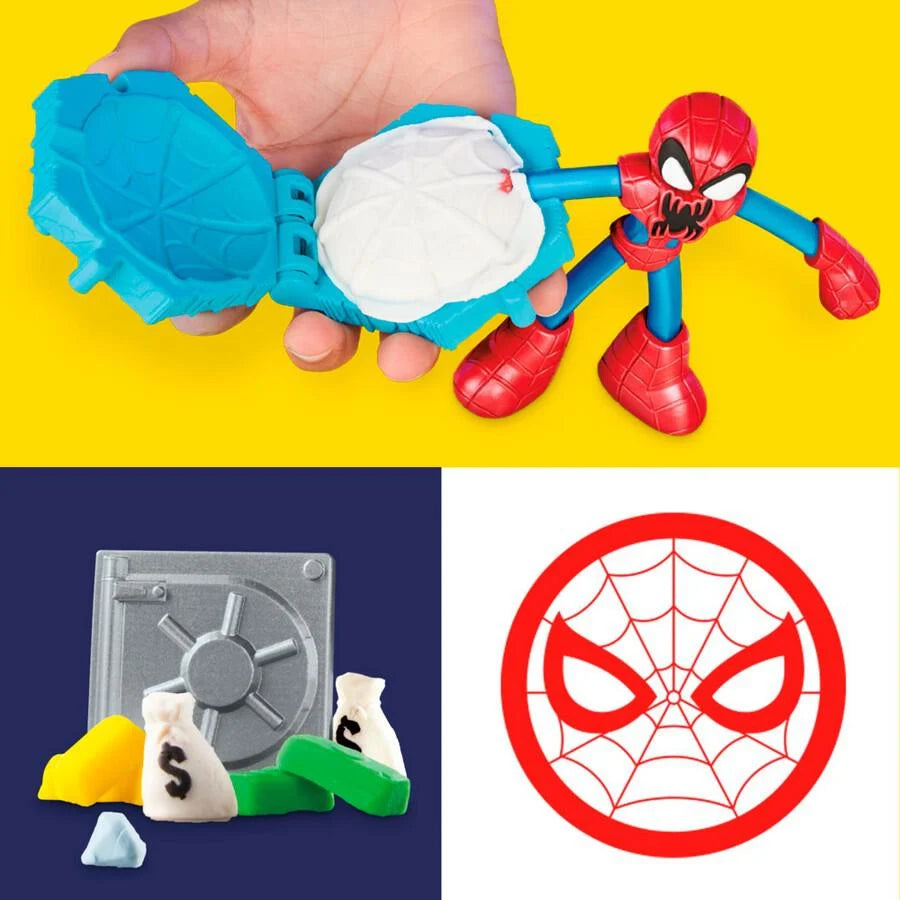 Hasbro Play-Doh Spiderman Launch and Slice Battle 3