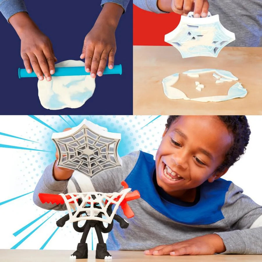 Hasbro Play-Doh Spiderman Launch and Slice Battle 5