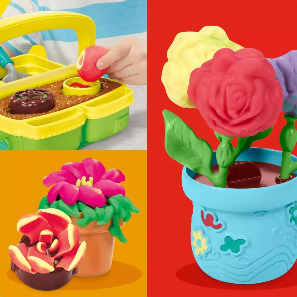 Hasbro Play-doh Blooming Flowers Playset 3