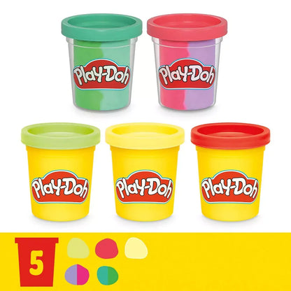 Hasbro Play-doh Blooming Flowers Playset 4