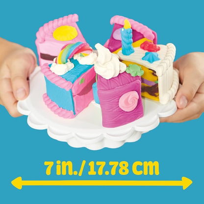 Hasbro Playdoh Slice Cake Playset