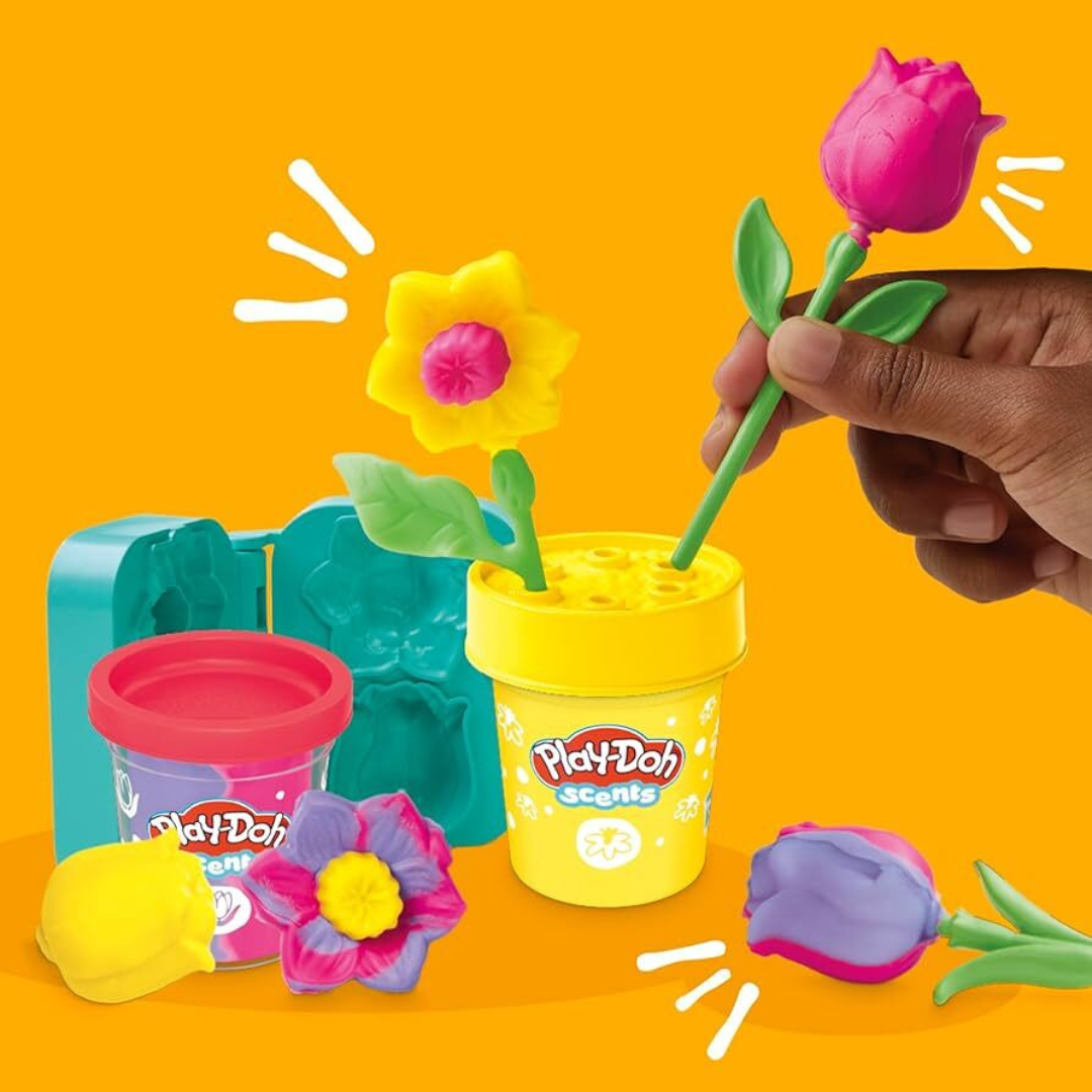 Hasbro Playdoh Tulips And Daffodils Scented