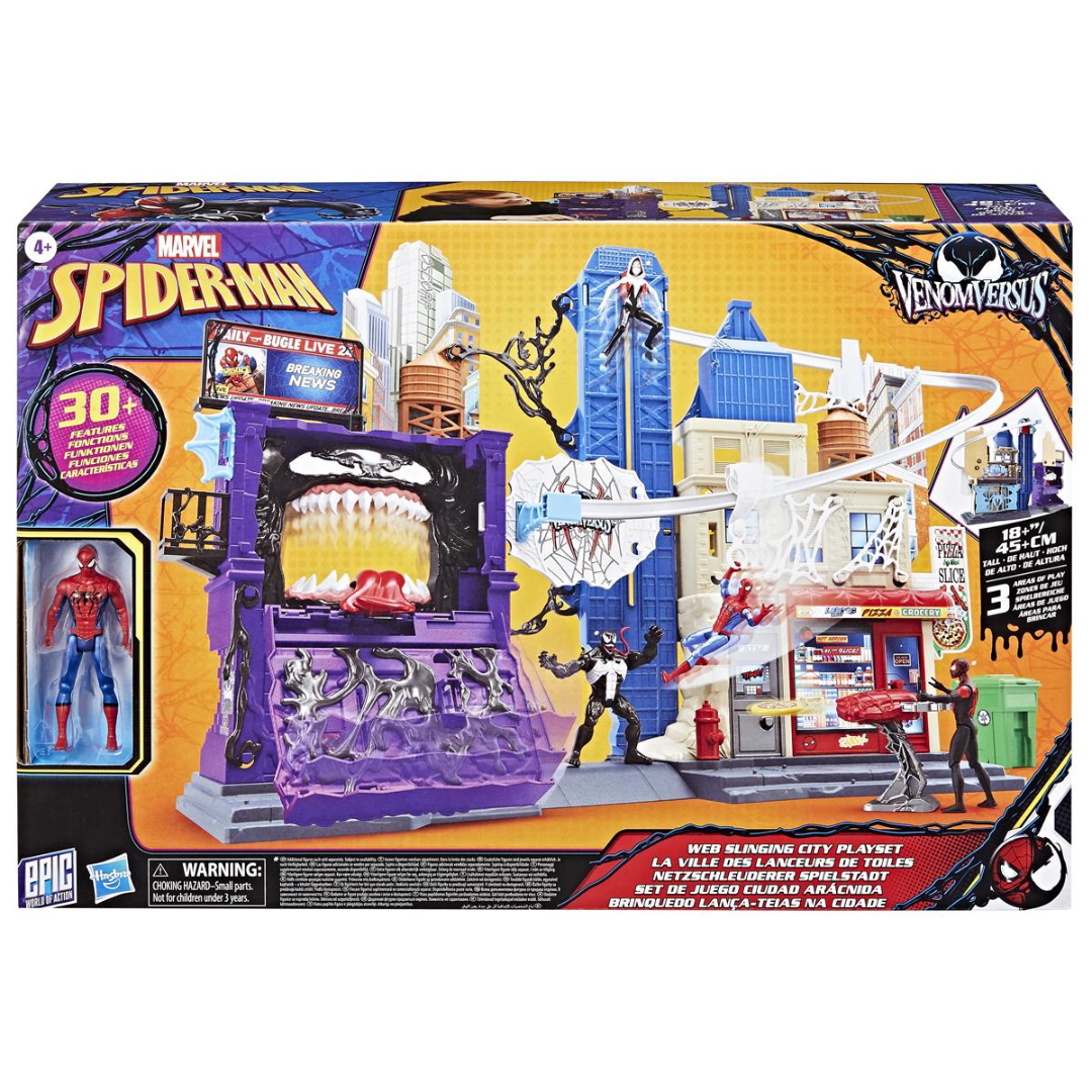 Hasbro Spiderman 4In Venom versus Web City Showdown 1