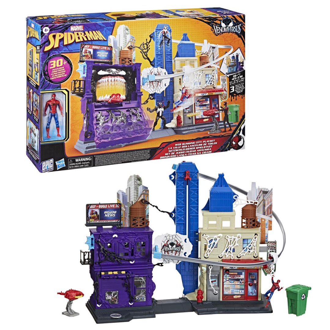 Hasbro Spiderman 4In Venom versus Web City Showdown 2