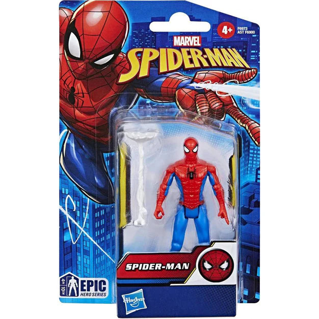 Hasbro Spiderman 4in Classic Red Blue Spiderman 1