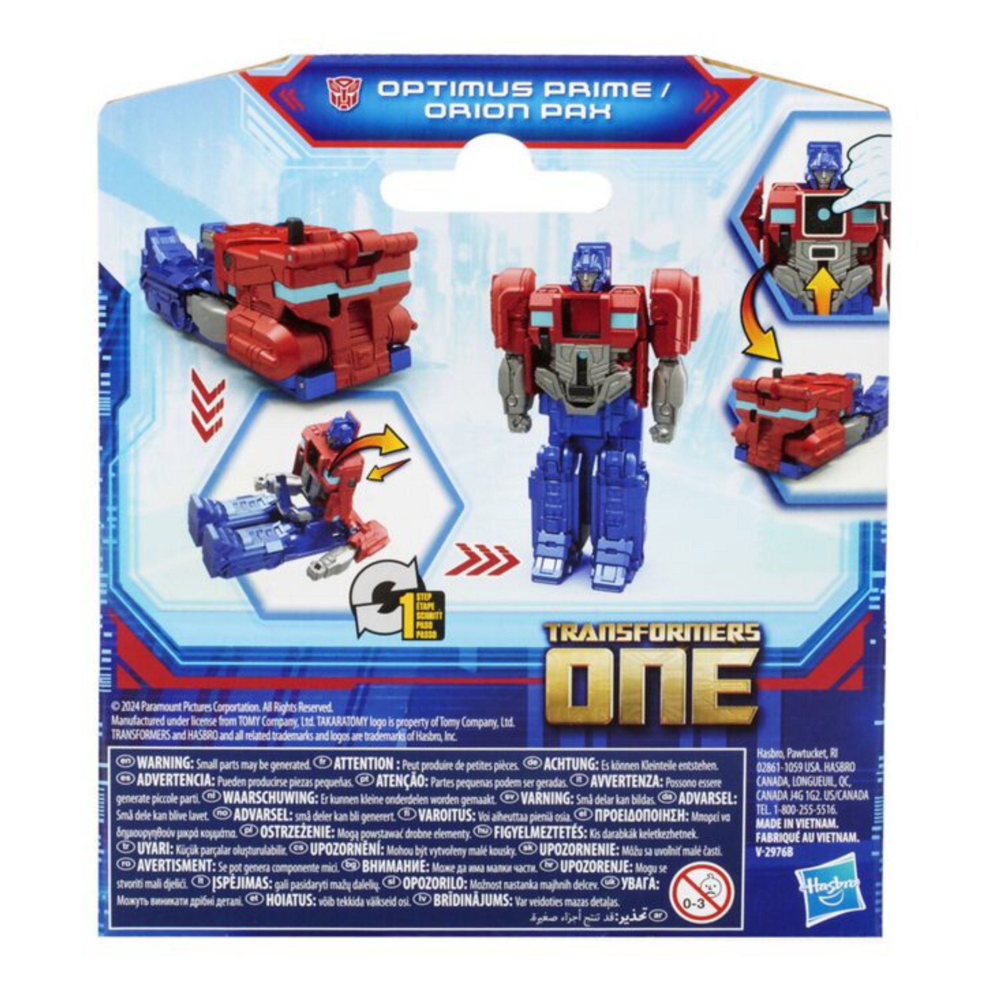 Hasbro Transformers Tf1 Cog 1 Step Optimus Prime 4