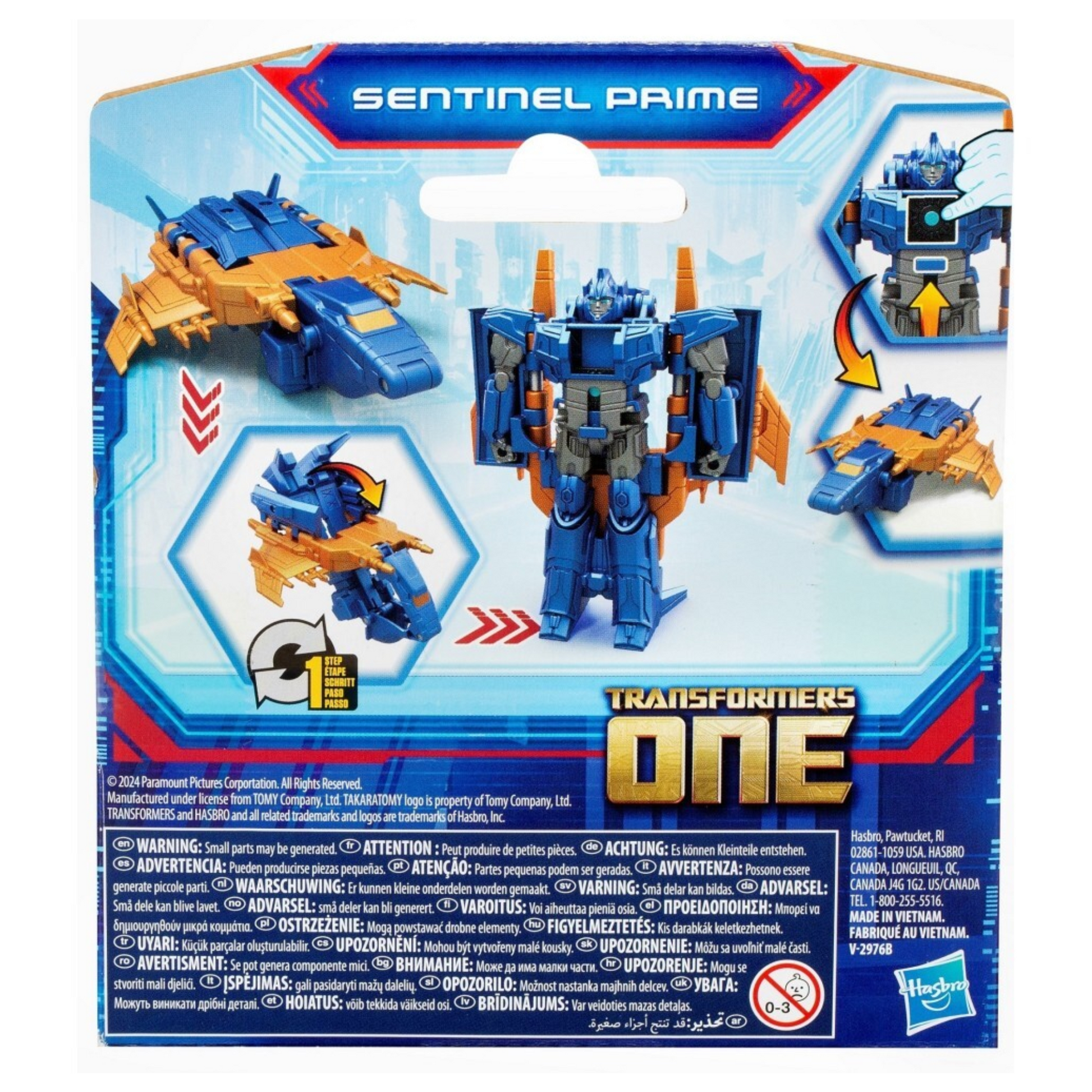 Hasbro Transformers Tf1 Cog 1 Step Sentinel Prime 4