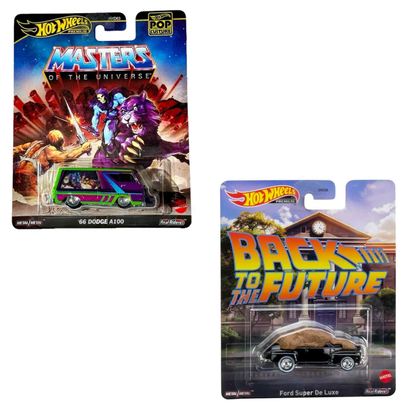 Hot Wheels Premium Collectible Vehicles – Pop Culture Series