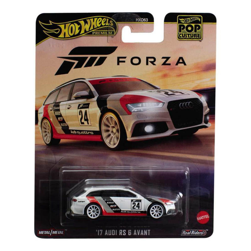 Hot Wheels Premium Pop Culture Forza '17 Audi RS 6 Avant 1