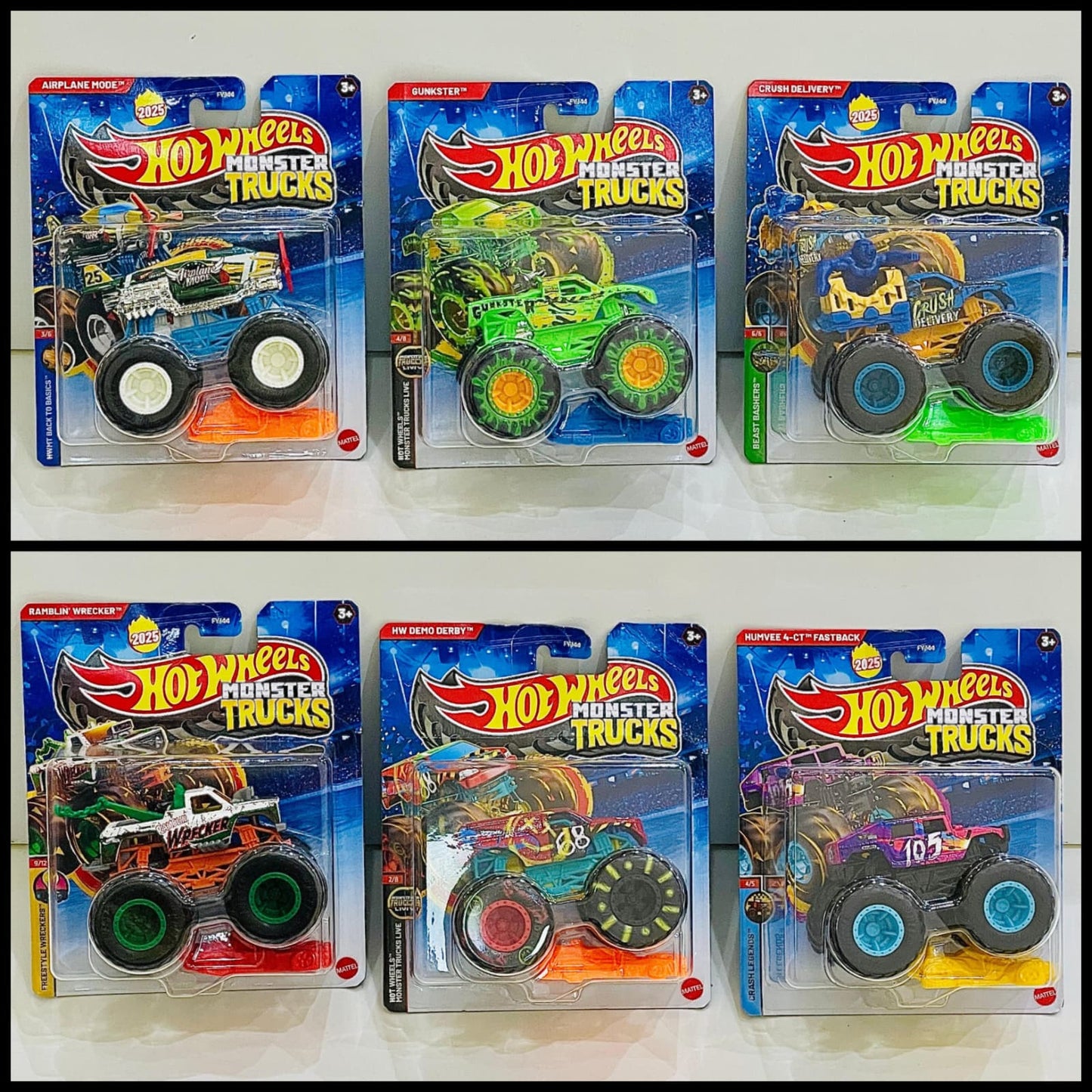 Hotwheels Monster Trucks 1:64 Basic 1
