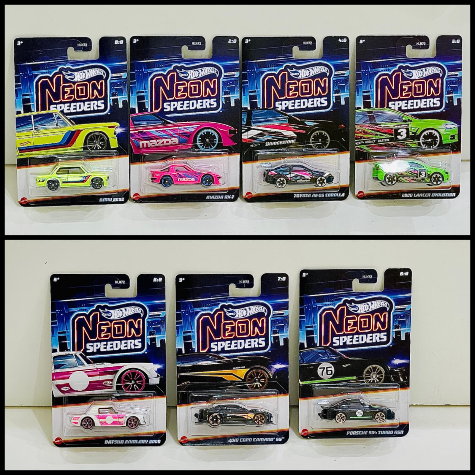 Hotwheels Neon Speeders 1
