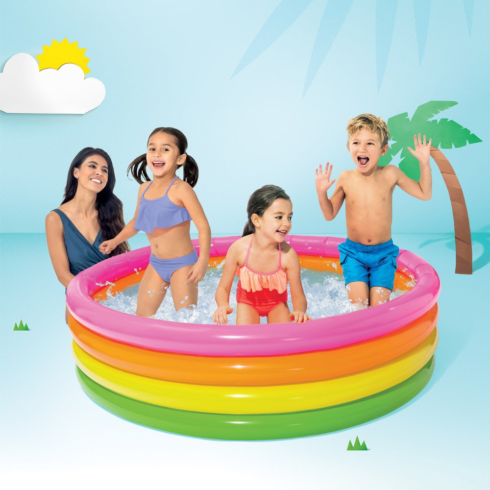 Intex Swimming Pool Sunset glow 66"X18" Intex