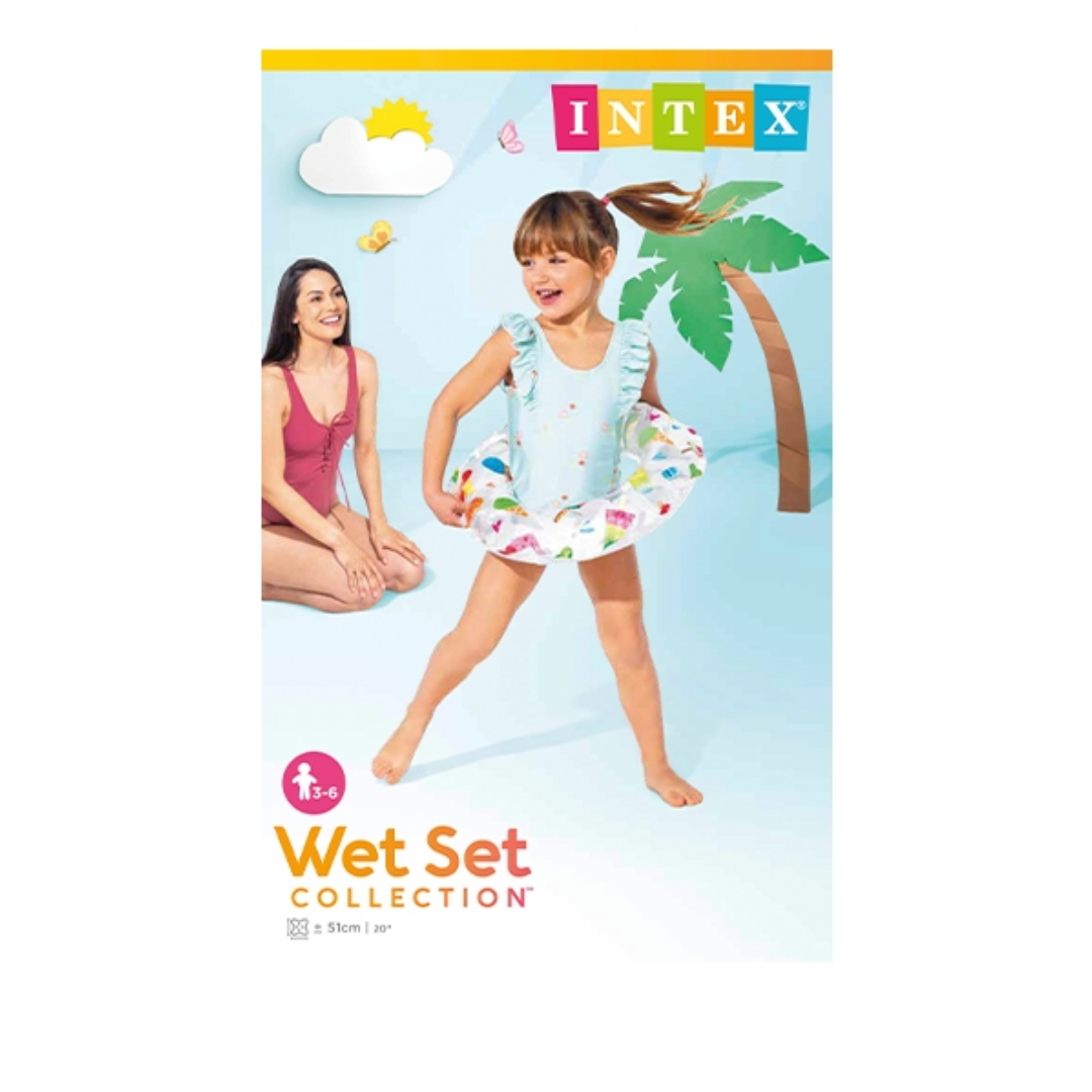 Intex Lively Print Rings (51cm) Age 3to6 1