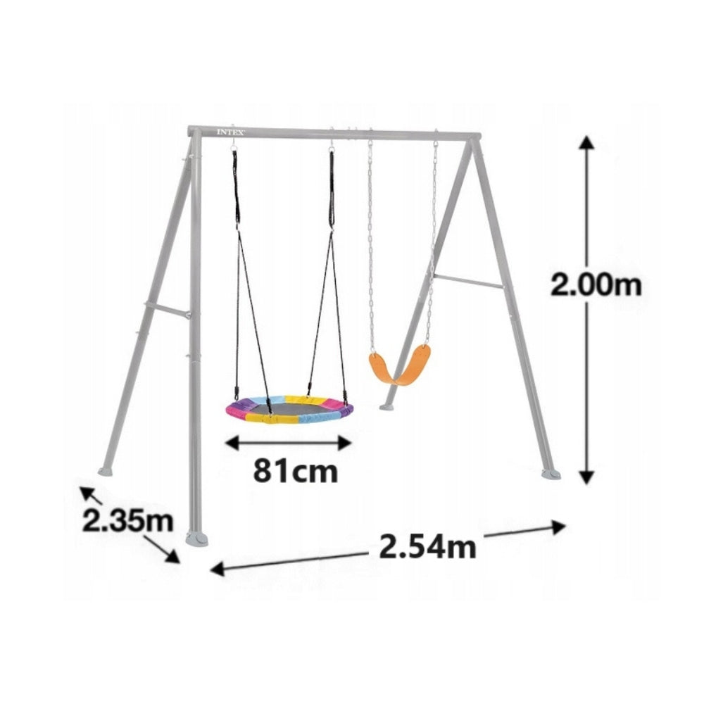 Intex Saucer & Swing 2 Features Set - 1