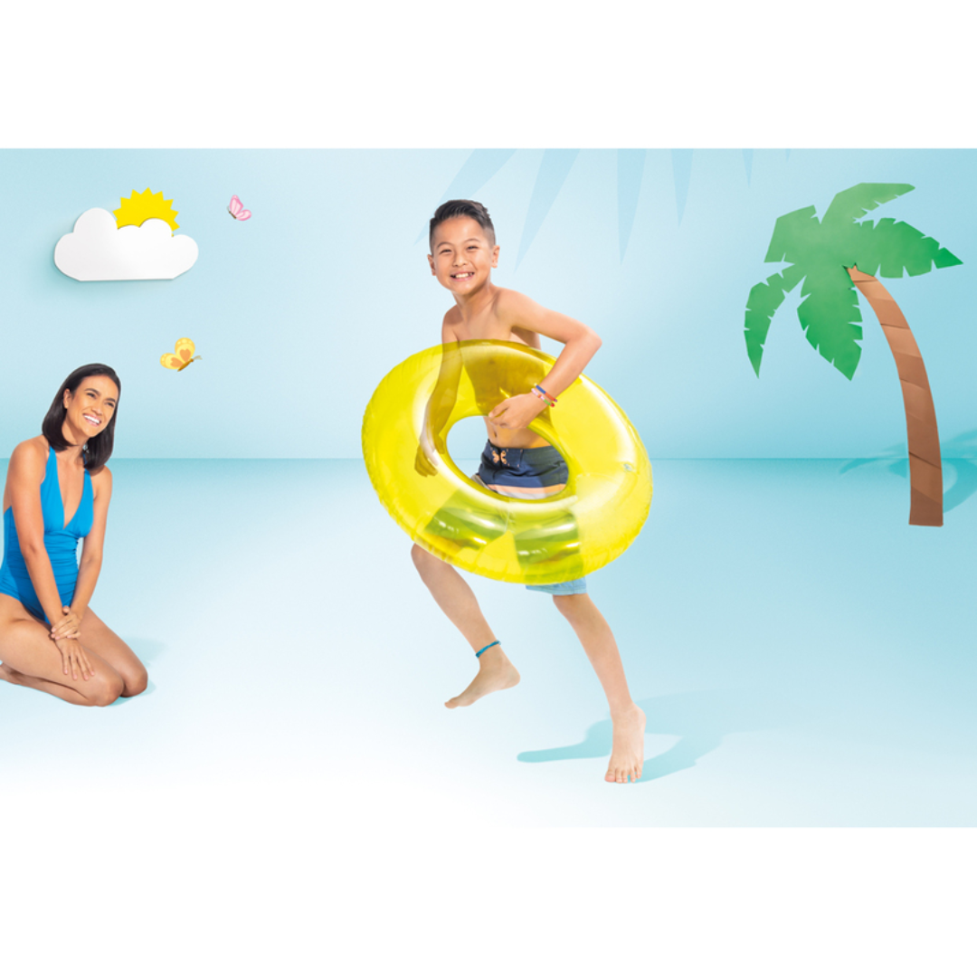 Intex Transparent Tubes (76cm) Age 8+ 2