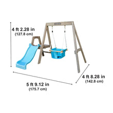 Kidkraft First Play Wooden Swing Set - 3