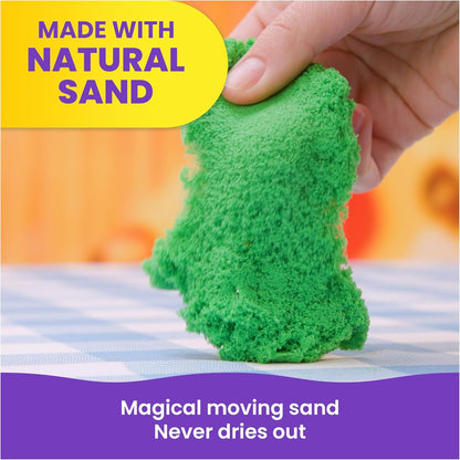 Kinetic Sand Squish Pizza 9