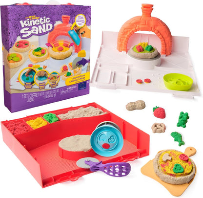 Kinetic Sand Squish Pizza 1