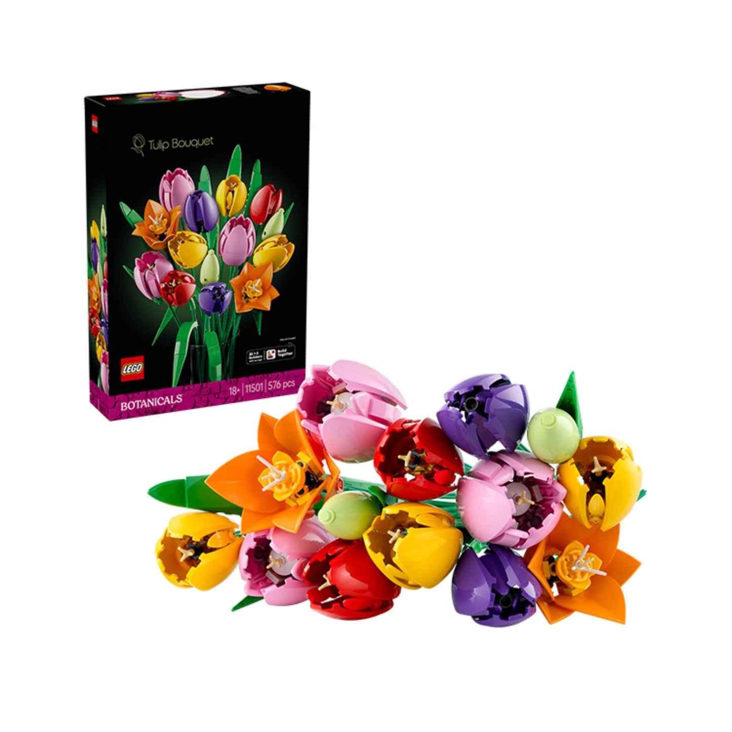 LEGO: Botanicals Tulip Bouquet Flower Décor (11501) - 1