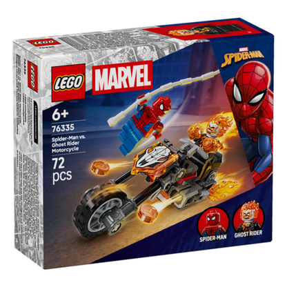 LEGO: Marvel Spider-Man Vs. Ghost Rider Motorcycle (76335)
