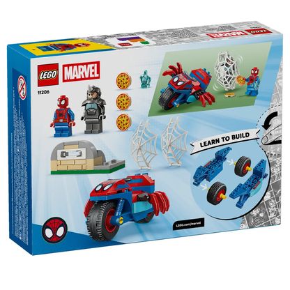 LEGO: Marvel Spidey And His Amazing Friends Spidey On His Motorcycle Vs. Rhino (11206