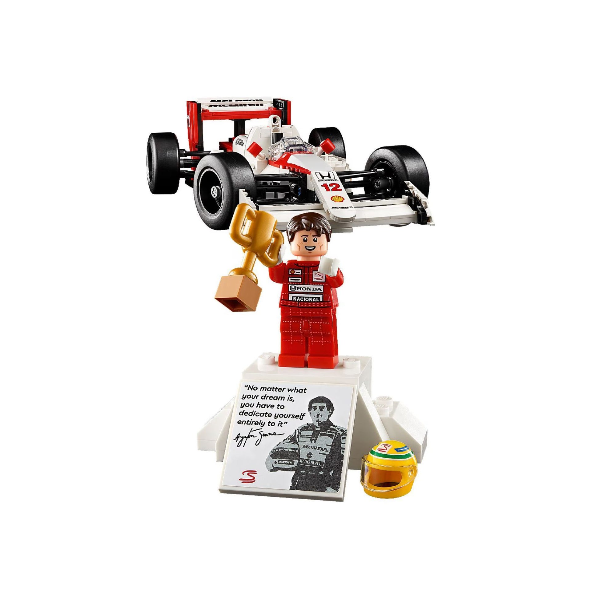 LEGO: Mclaren MP4/4 &amp; Ayrton Senna (10330) - 4