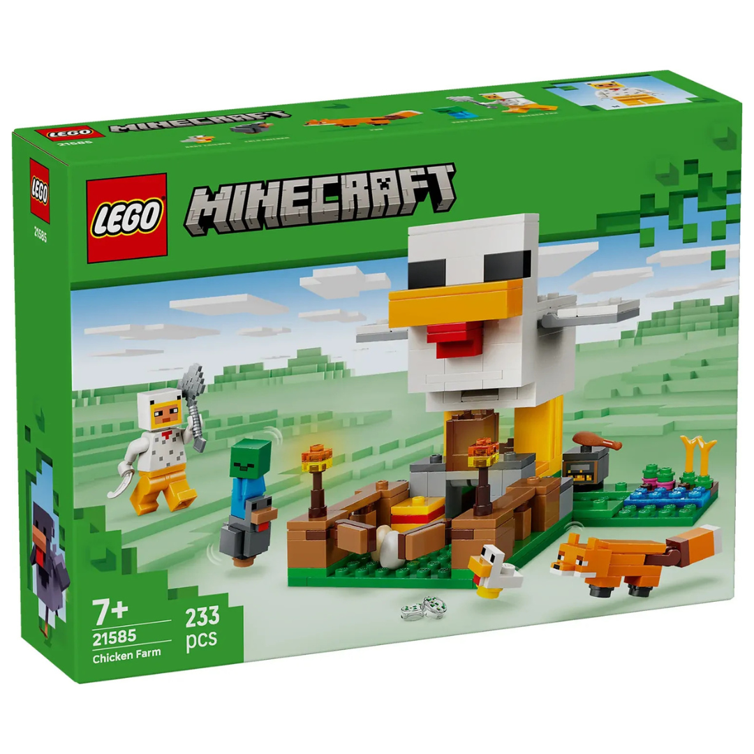 LEGO: Minecraft Chicken Farm - Gaming Building Toy (21585)