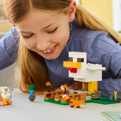LEGO: Minecraft Chicken Farm - Gaming Building Toy (21585)