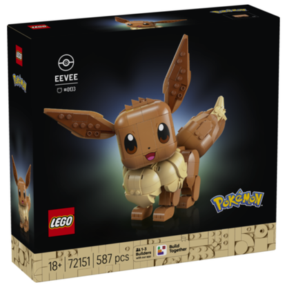 LEGO: Pokemon - Eevee (72151) 18+