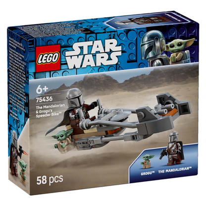 LEGO: Star Wars The Mandalorian & Grogu’s Speeder Bike (75436)