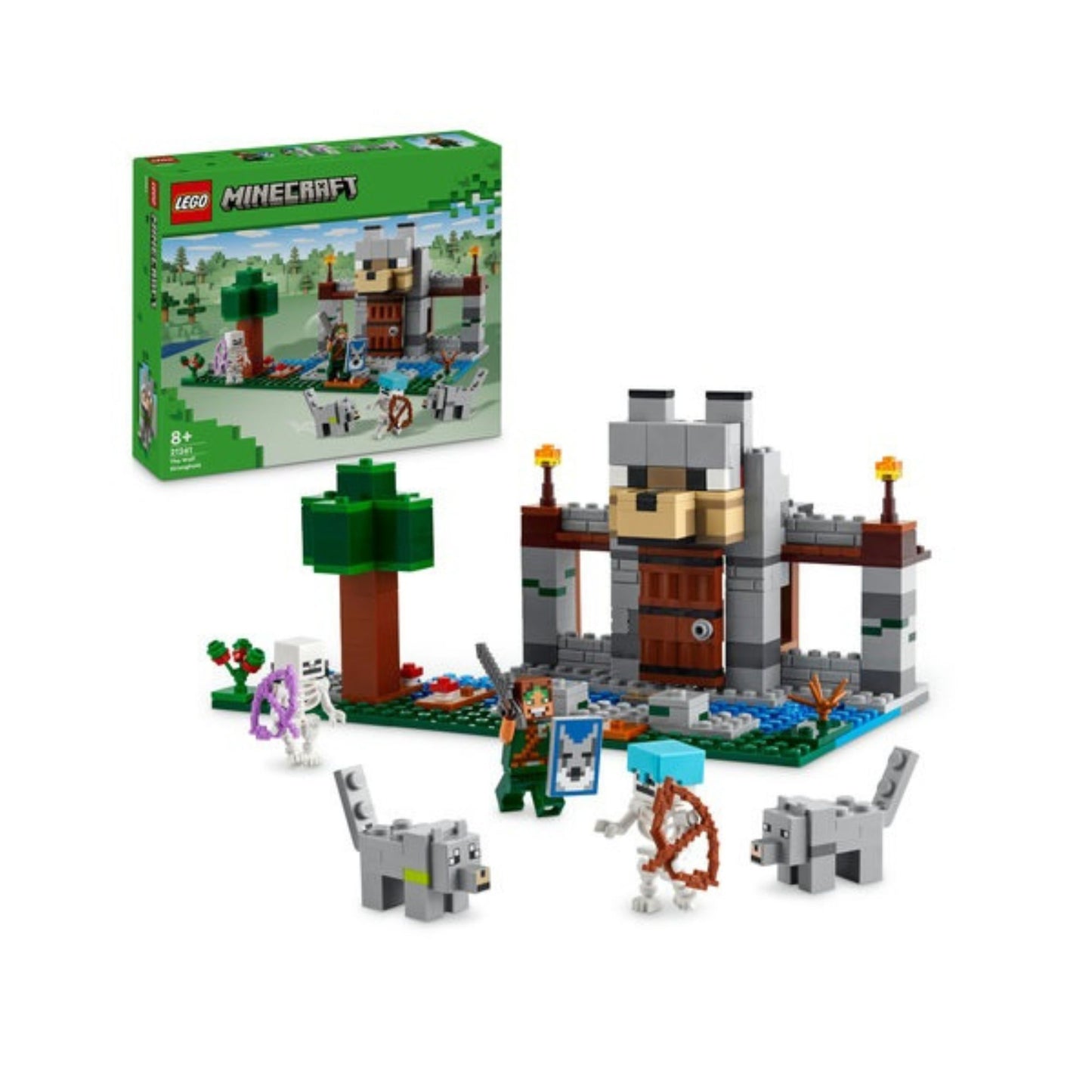 LEGO: The Wolf Stronghold V29 (21261) - 1