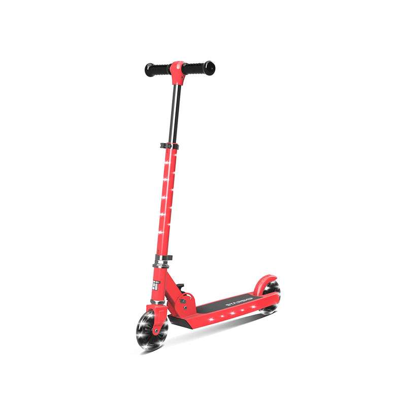 LIT Starship 2 Wheel Scooter: Candy Red