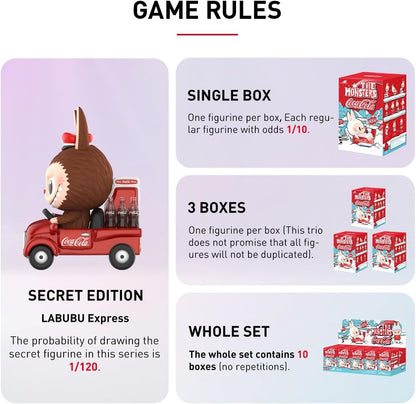 Labubu The Monsters Coca-Cola Mystery Pack 4