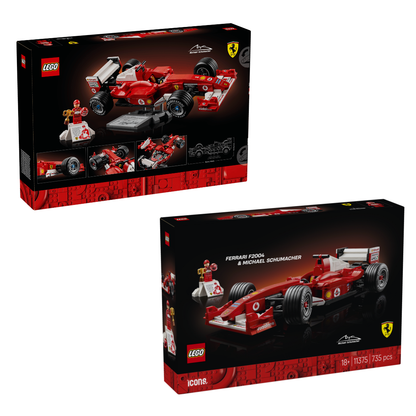 LEGO: Ferrari F2004 With Michael Schumacher V29 (11375) 18+
