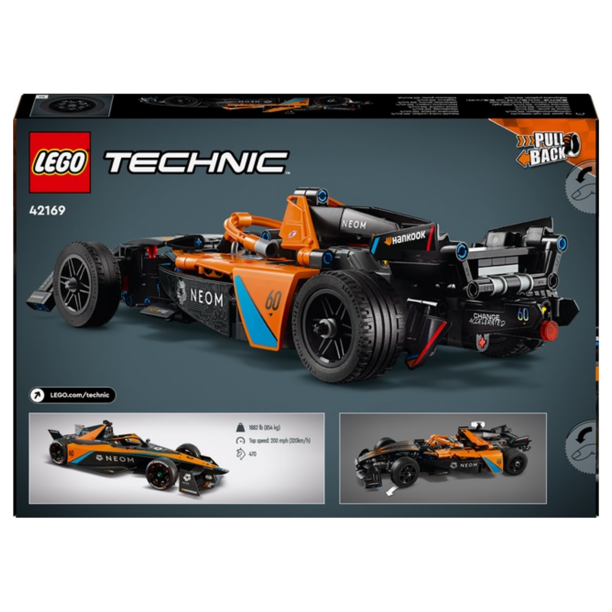 Lego NEOM McLaren Formula E Team 3