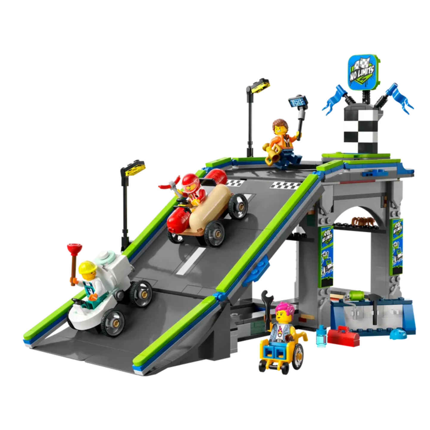 Lego No Limits: Race Car Ramp Track 2