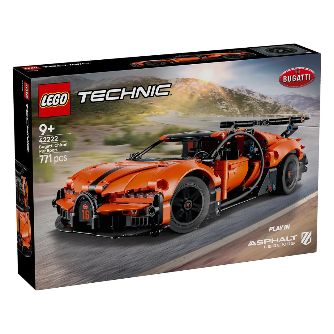 LEGO: Technic - Bugatti Chiron Pur Sport Hypercar (42222)