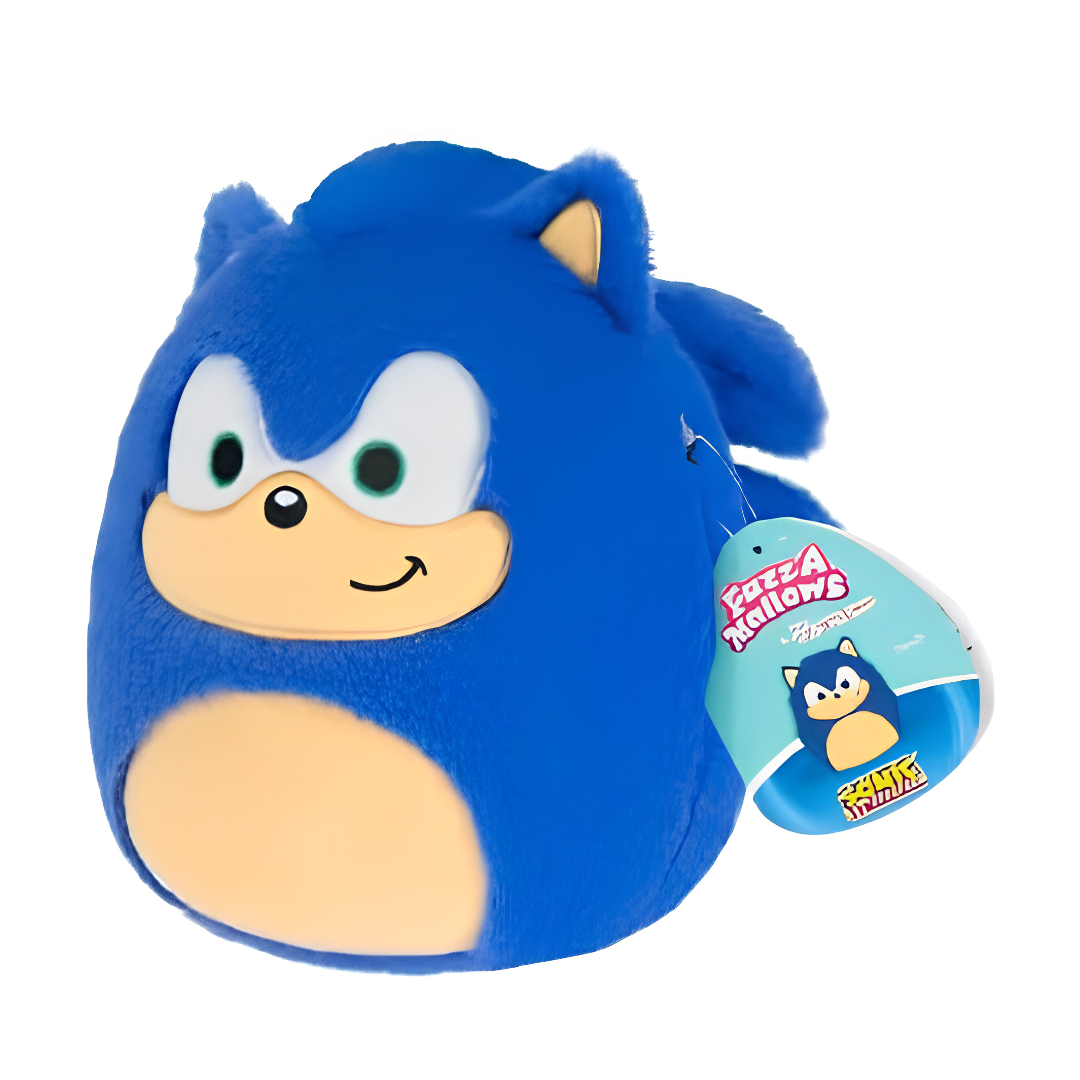 Little Plush Squishmallows 8” -Sega Fuzzamallows - Sonic The Hedgehog