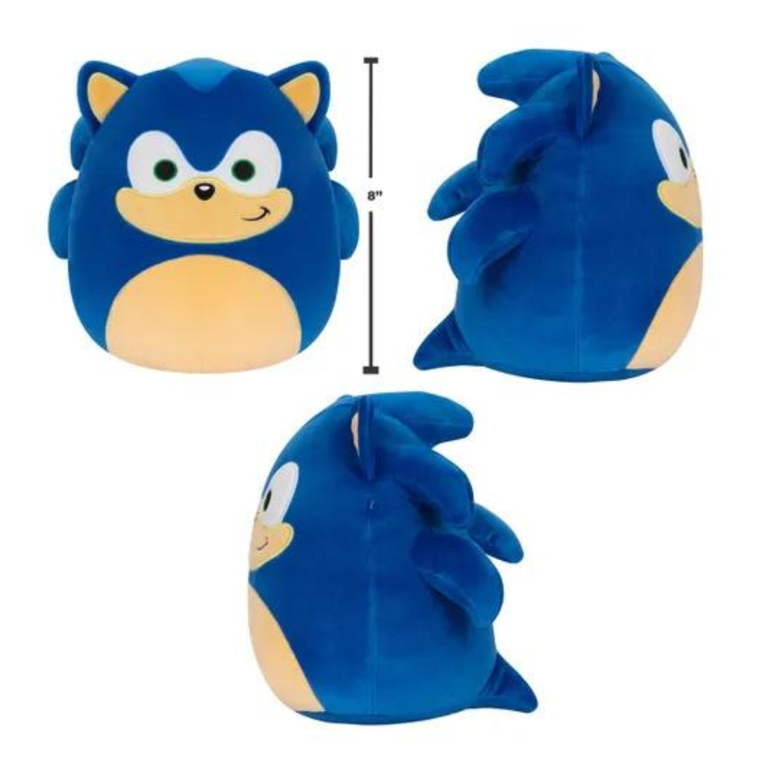 Little Plush Squishmallows 8” -Sega Fuzzamallows - Tails