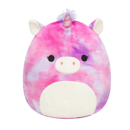 Little Plush Squishmallows 7.5” - Lola - Purple And Pink Tie-Dye Unicorn