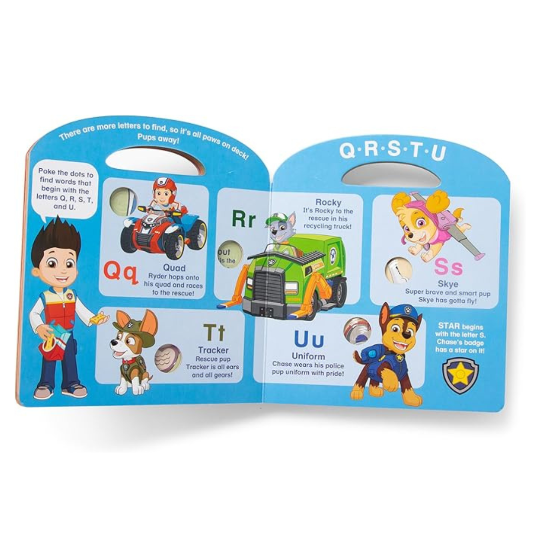 M&D Paw Patrol Poke-A-Dot - Alphabet Adventure 