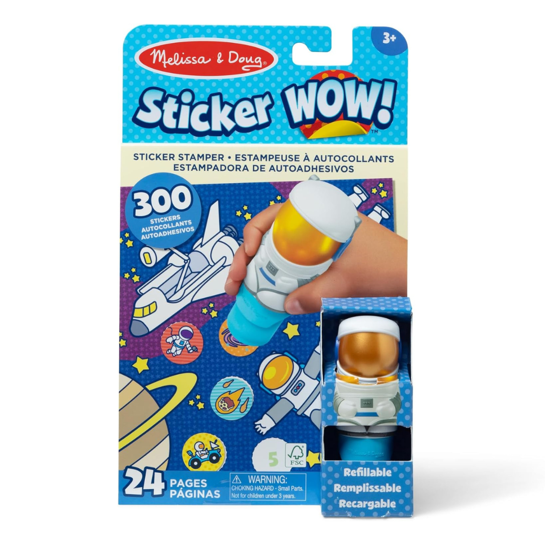 M&D Sticker Wow! Sticker Stamper & Activity Pad - Astronaut 1