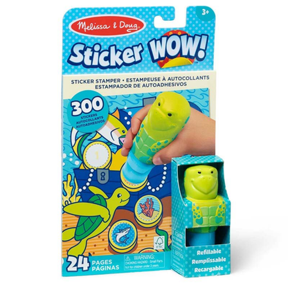 M&D Sticker Wow! Sticker Stamper & Activity Pad - Turtle 1