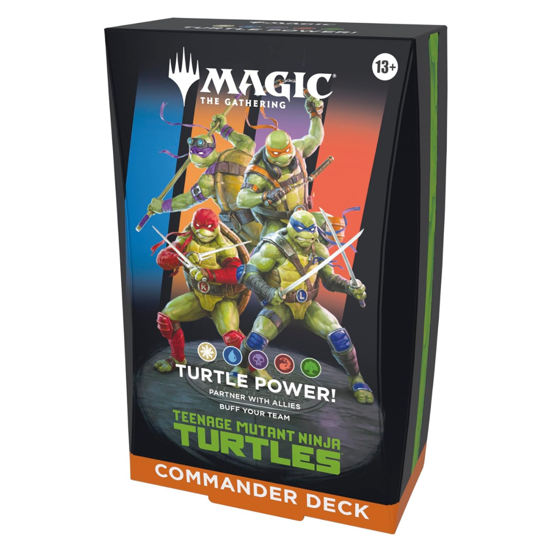 Magic The Gathering Teenage Mutant Ninja Turtles Commander Deck - Turtle Power