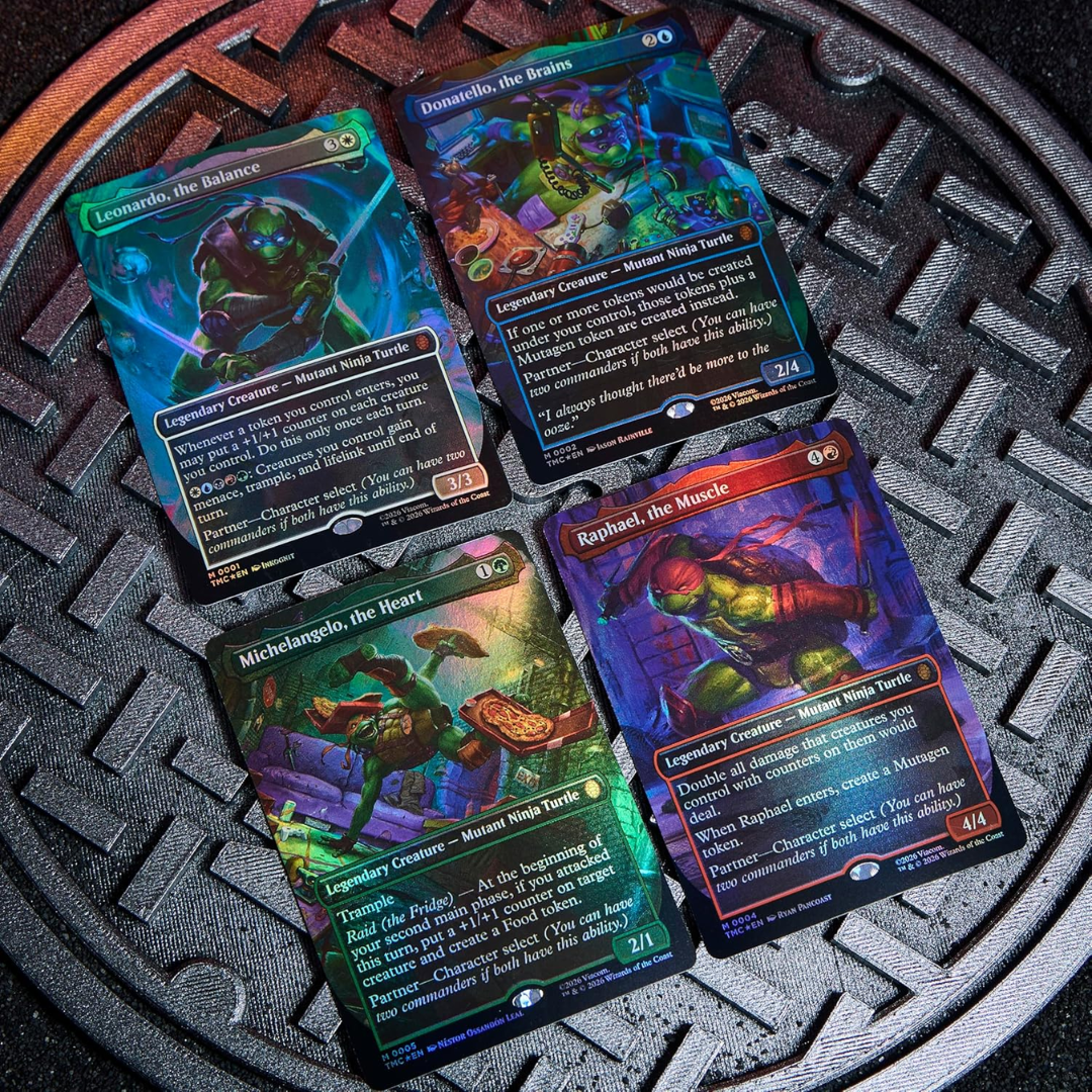 Magic The Gathering Teenage Mutant Ninja Turtles Commander Deck - Turtle Power